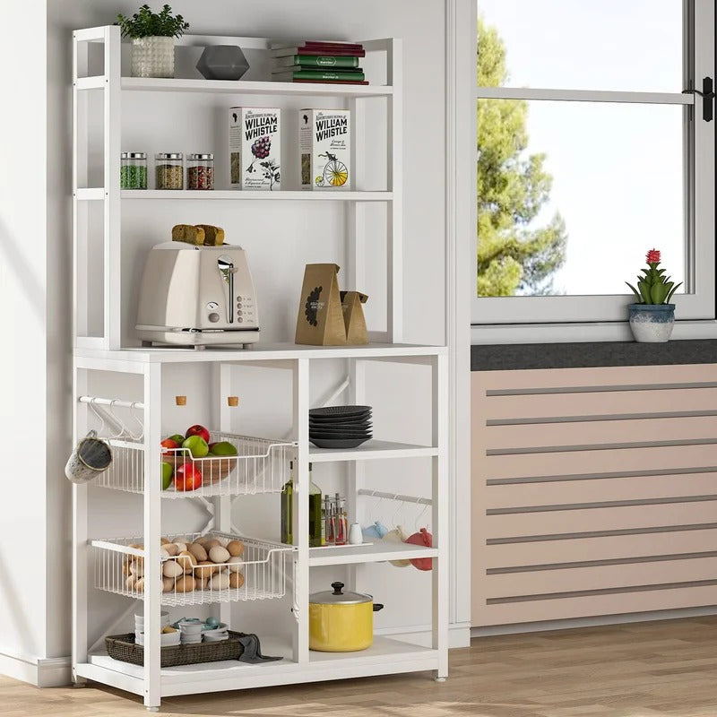 Kitchen Racks: Jeyufo 62.99" H x 31.5" W x 15.75" D Storage Rack