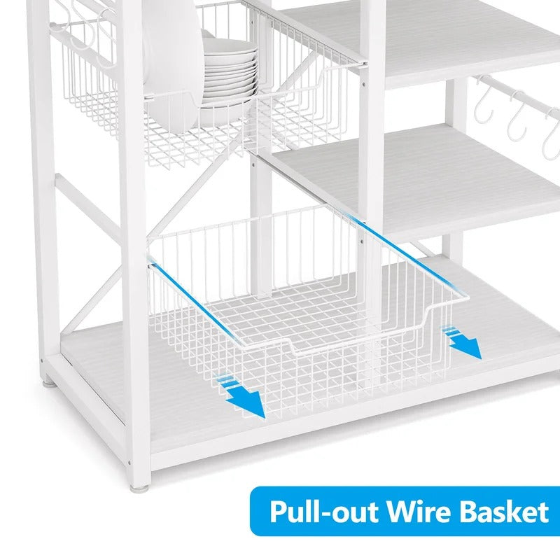 Kitchen Racks: Jeyufo 62.99" H x 31.5" W x 15.75" D Storage Rack