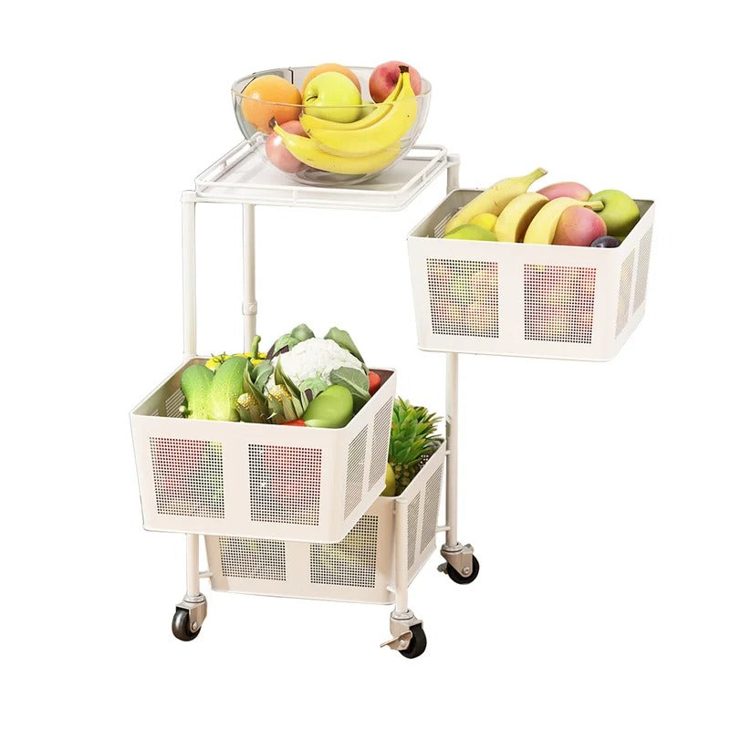 Kitchen Racks: Kamito 22.24" H x 11.88" W x 11.88" D Storage Rack