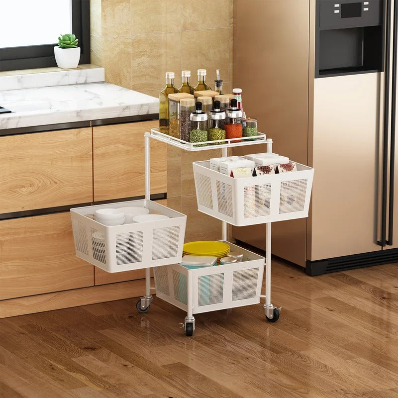 Kitchen Racks: Kamito 22.24" H x 11.88" W x 11.88" D Storage Rack