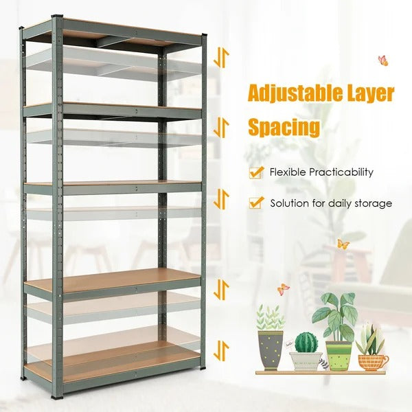 Kitchen Shelves: Kyworm 72" H x 36" W x 16" D Shelving Unit