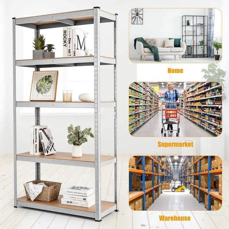 Kitchen Shelves: Kyworm 72" H x 36" W x 16" D Shelving Unit