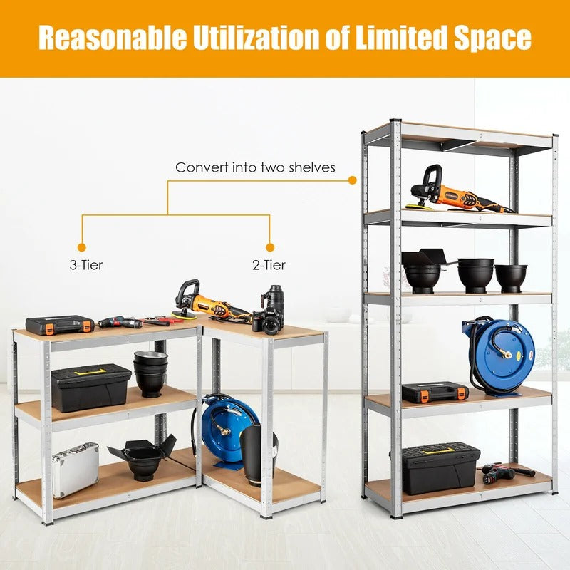 Kitchen Shelves: Kyworm 72" H x 36" W x 16" D Shelving Unit