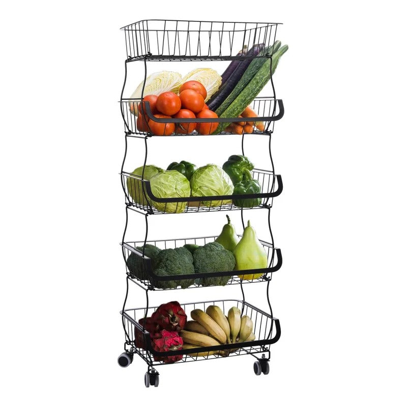 Kitchen Racks: Latopen 39.76" H x 16.14" W x 11.41" D Storage Rack