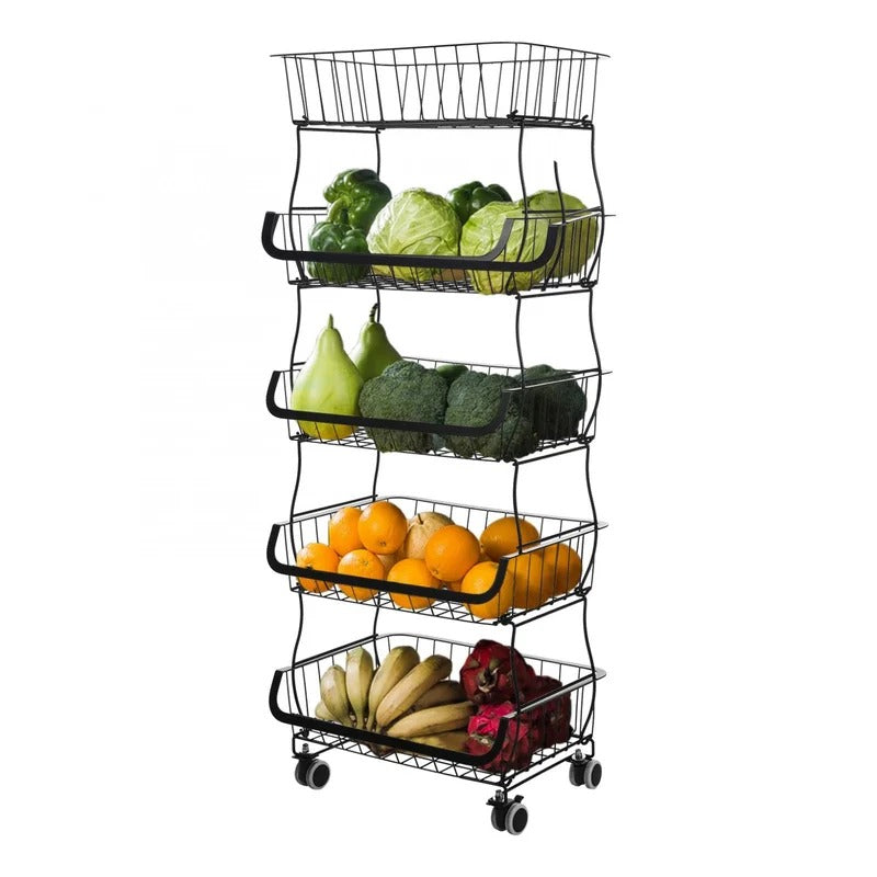 Kitchen Racks: Latopen 39.76" H x 16.14" W x 11.41" D Storage Rack