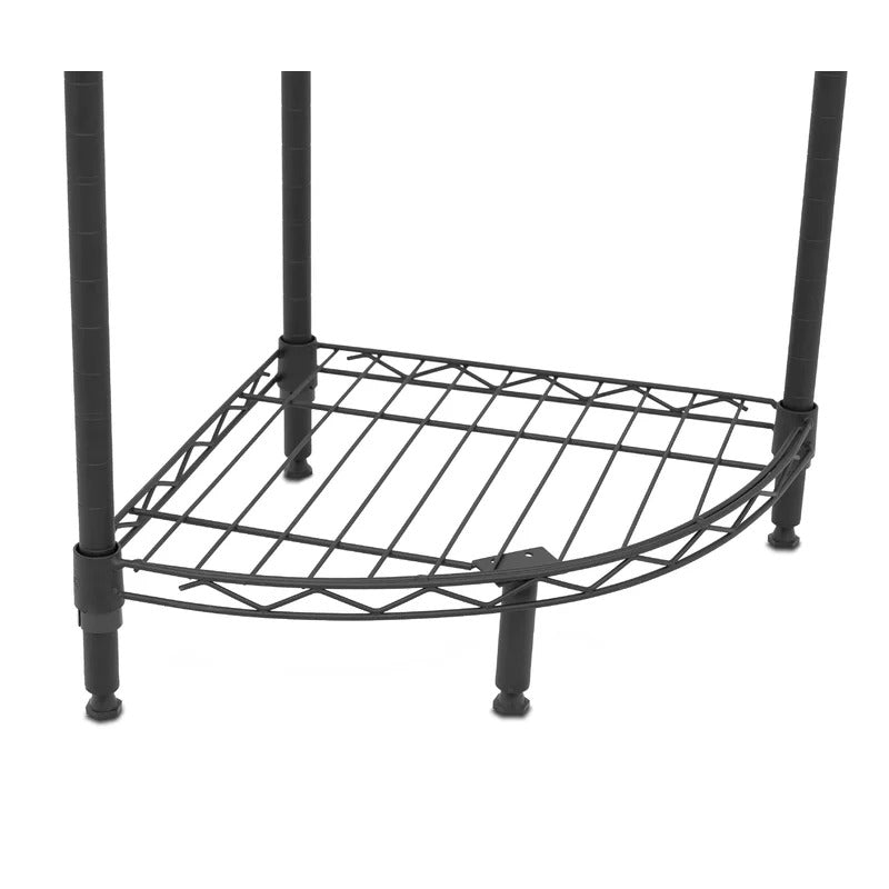 Kitchen Shelves: Omivel 32" H x 14" W x 14" D Corner Wire Shelving