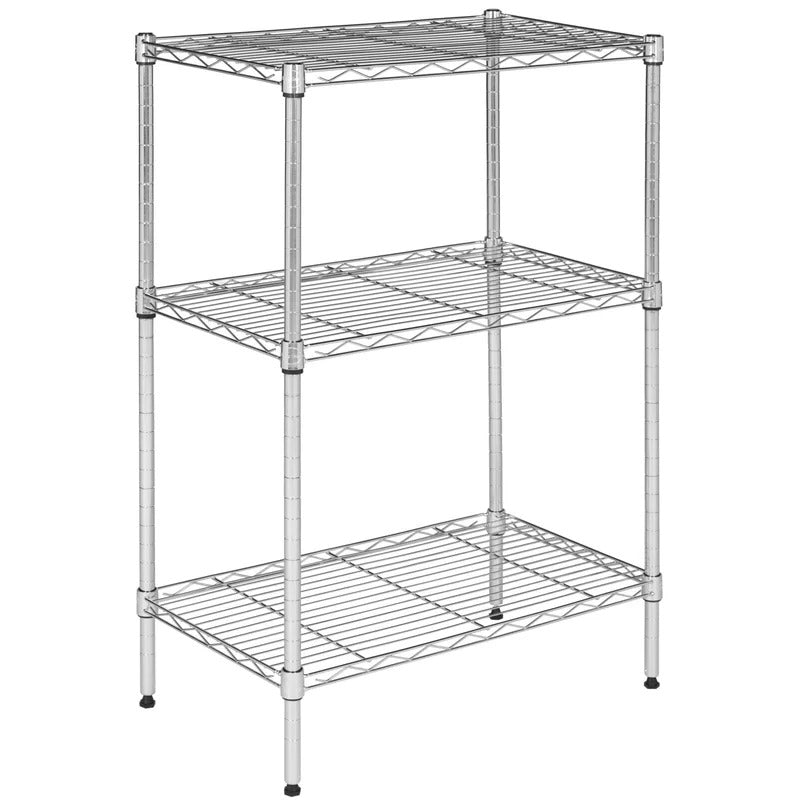 Kitchen Racks: Parison 35" H x 23.2" W x 13.3" D 3 Tier Mini Shelf