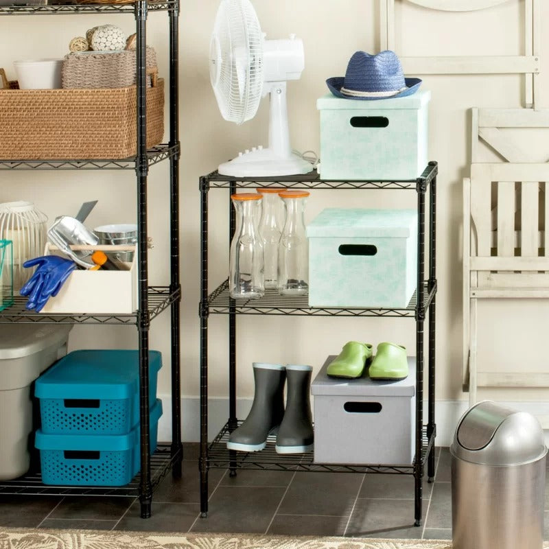 Kitchen Racks: Parison 35" H x 23.2" W x 13.3" D 3 Tier Mini Shelf