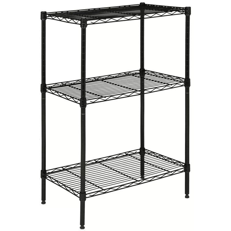 Kitchen Racks: Parison 35" H x 23.2" W x 13.3" D 3 Tier Mini Shelf
