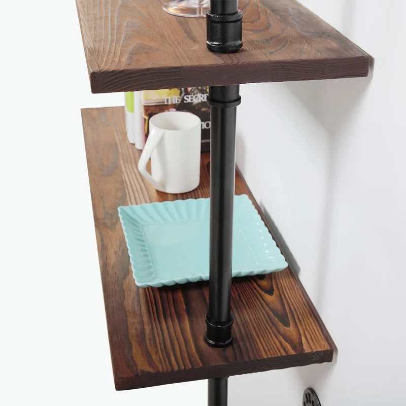 Kitchen Shelves: Tesam 41.9" H x 31.5" W x 9.8" D Storage Rack Wall Shelf