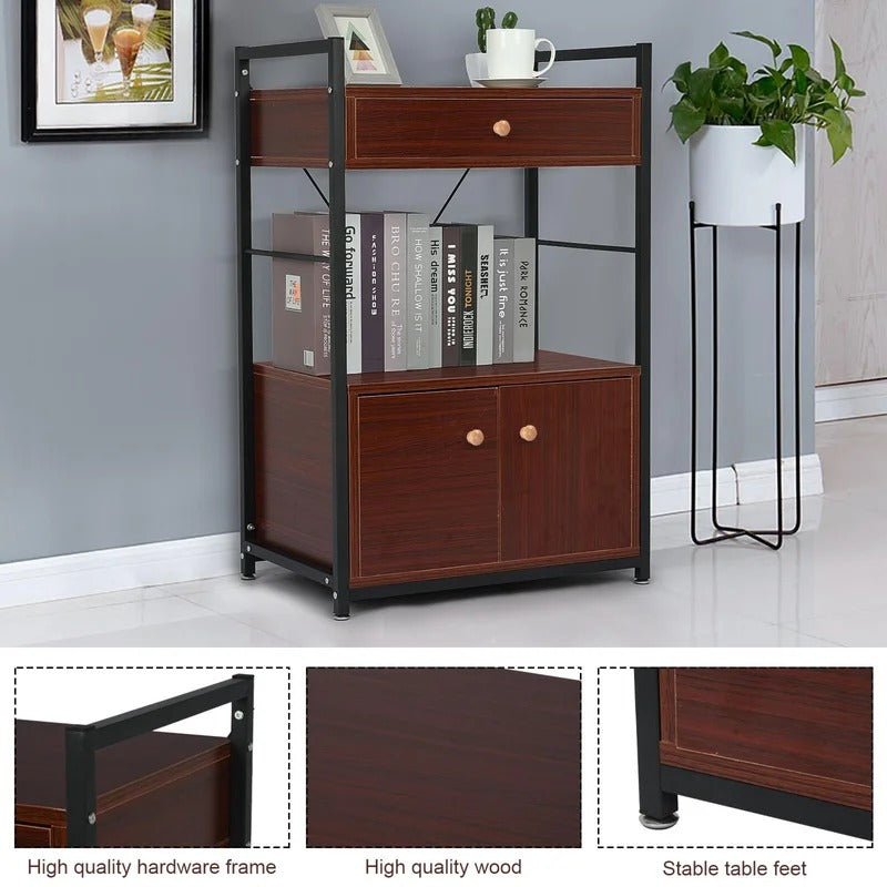 Kitchen Shelves: Ummon 36.6" H x 23.6" W x 15.7" D Kitchen Baker's Rack