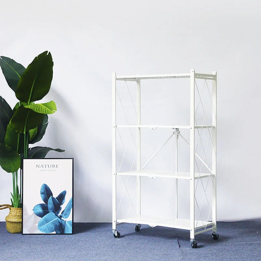 Kitchen Shelves: Winteq 49" H x 28.1" W x 14" D Shelving Unit