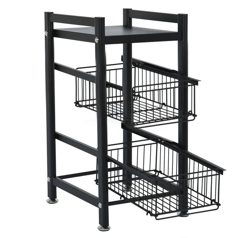 Kitchen Shelves: Xoimyo 24" H x 11.8" W 14.96" D Storage Rack