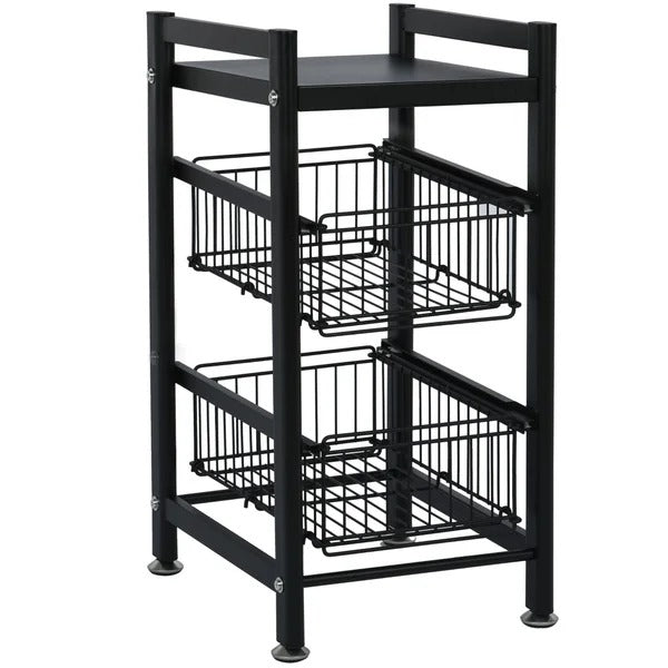 Kitchen Shelves: Xoimyo 24" H x 11.8" W 14.96" D Storage Rack