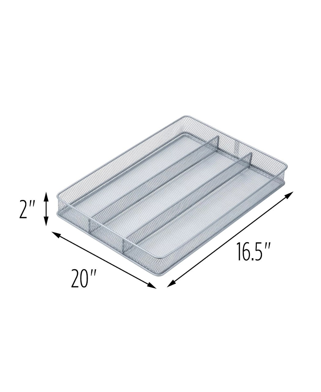 Kitchen Storage Unit: Honey Steel Mesh Organizer Tray