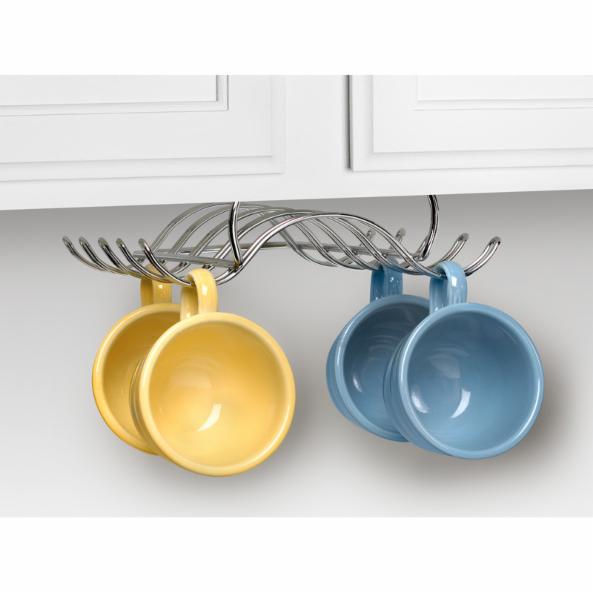 Kitchen Storage Unit: Soneto Diversified Designs Under the Shelf Mug Holder