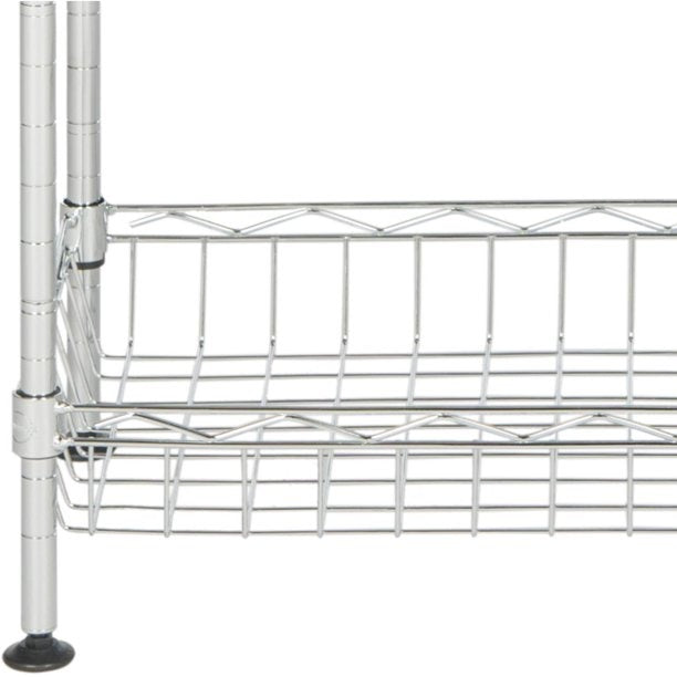 Kitchen Storage Unit Wavfeh Gaston 4 Tier Chrome Wire Mini Storage Rack