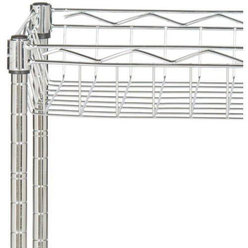 Kitchen Storage Unit Wavfeh Gaston 4 Tier Chrome Wire Mini Storage Rack