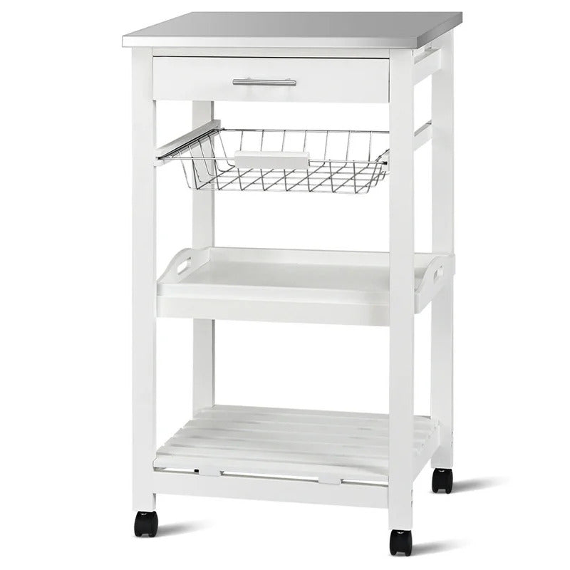 Kitchen Trolley: 18.5'' Kitchen Cart