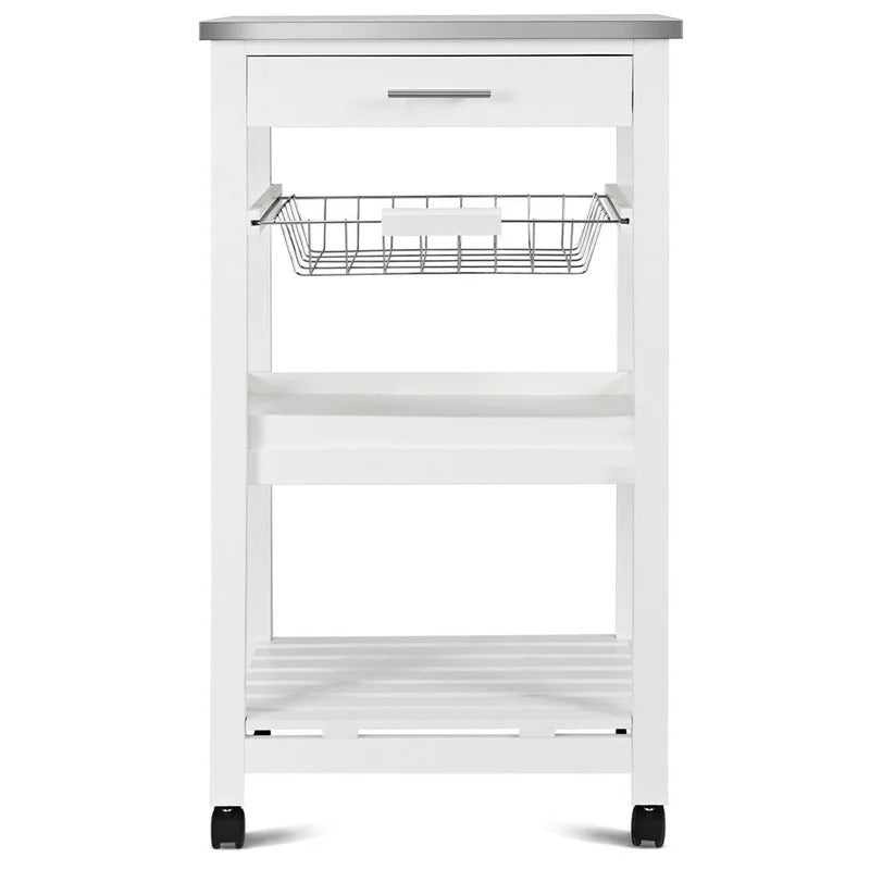 Kitchen Trolley: 18.5'' Kitchen Cart