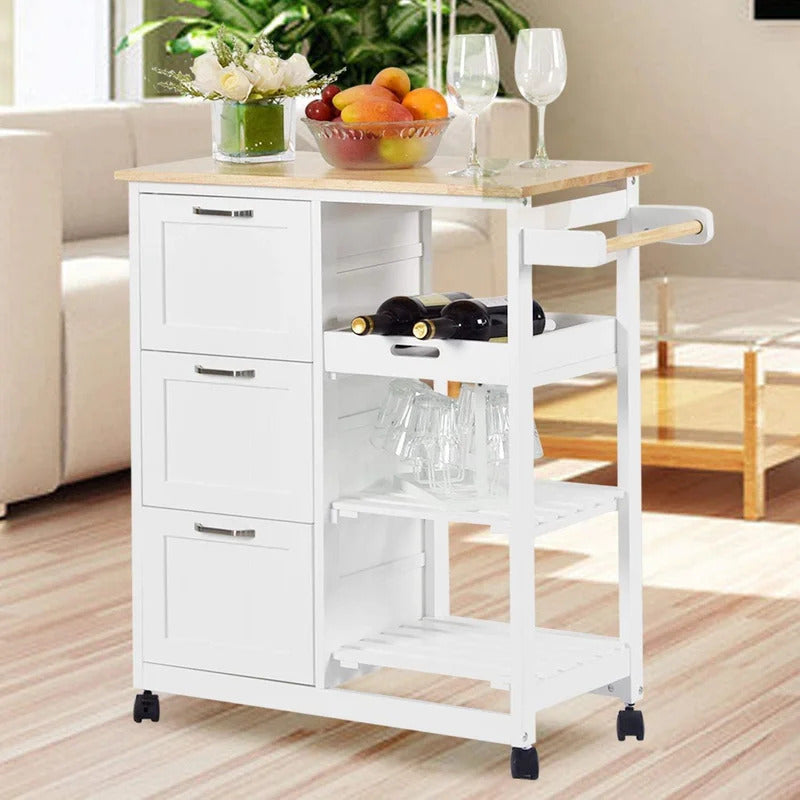 Kitchen Trolley: 27'' Standard Kitchen Cart