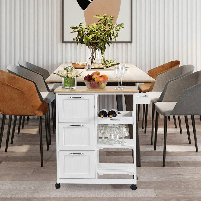 Kitchen Trolley: 27'' Standard Kitchen Cart