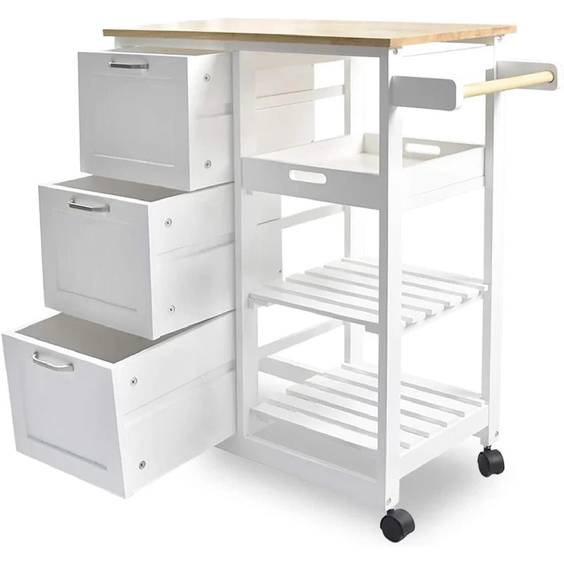 Kitchen Trolley: 27'' Standard Kitchen Cart