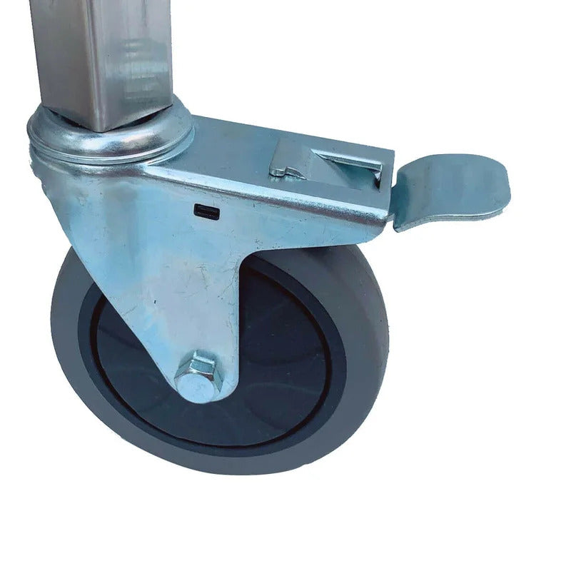 Kitchen Trolley: 30'' Rolling Stainless Steel Cart