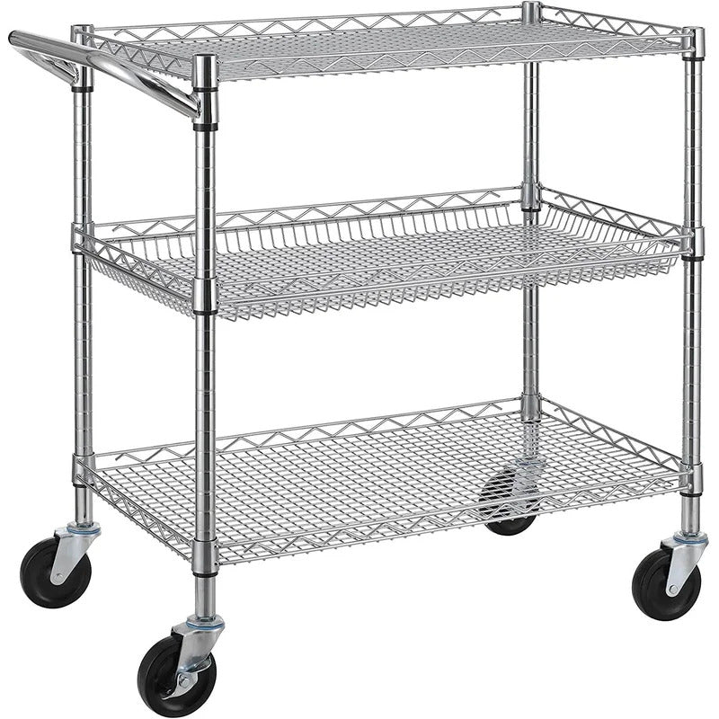 Kitchen Trolley: 30'' Standard Kitchen Cart