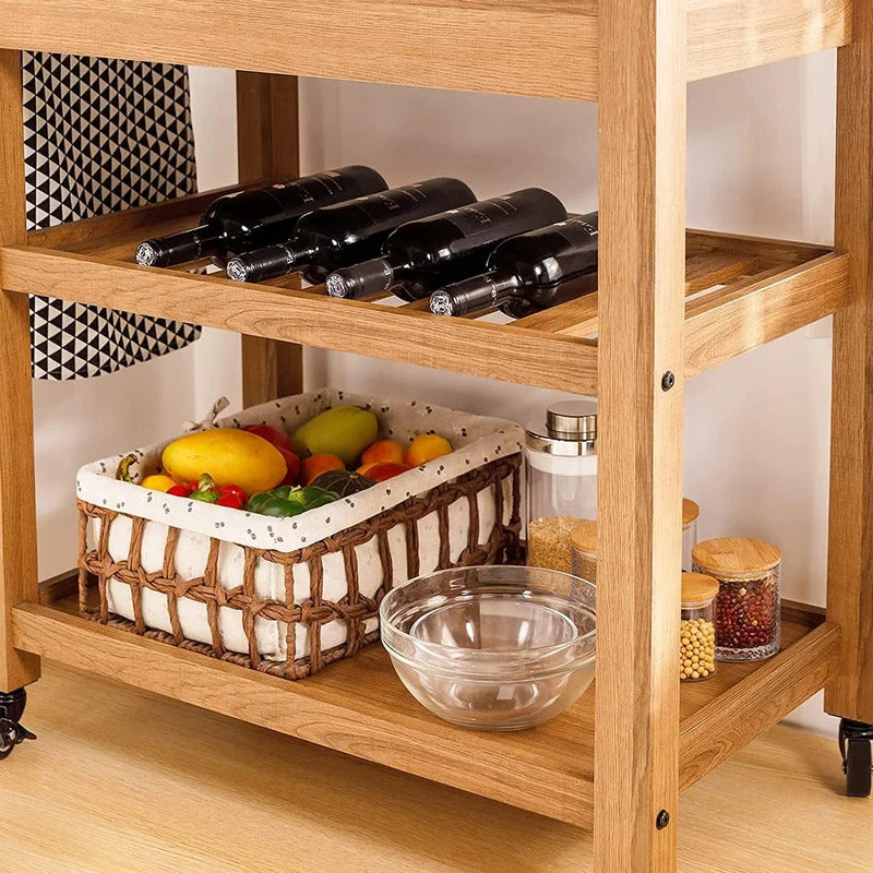 Kitchen Trolley: 31.1'' Standard Kitchen Cart