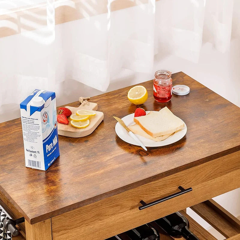 Kitchen Trolley: 31.1'' Standard Kitchen Cart