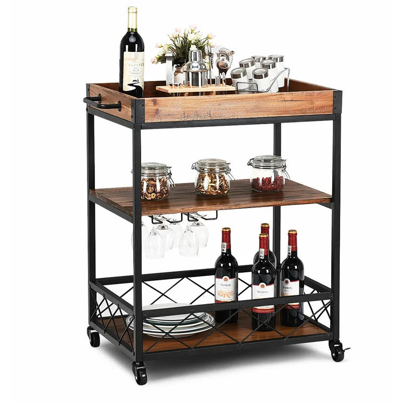 Kitchen Trolley: 31'' Kitchen Cart