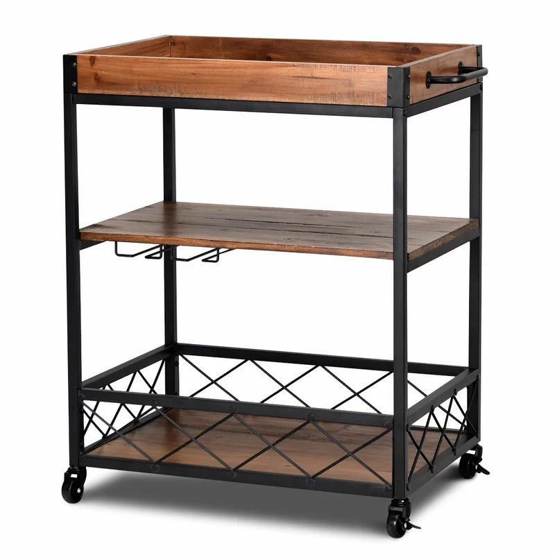 Kitchen Trolley: 31'' Kitchen Cart