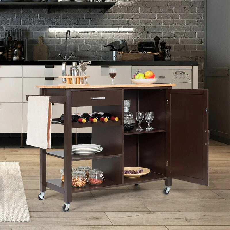 Kitchen Trolley: 39.5'' kitchen Trolley