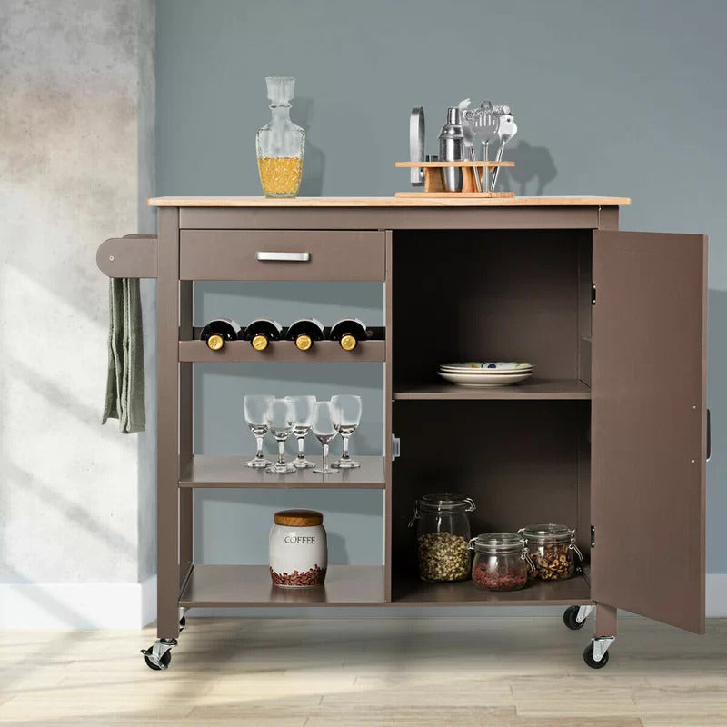 Kitchen Trolley: 40'' Kitchen Cart