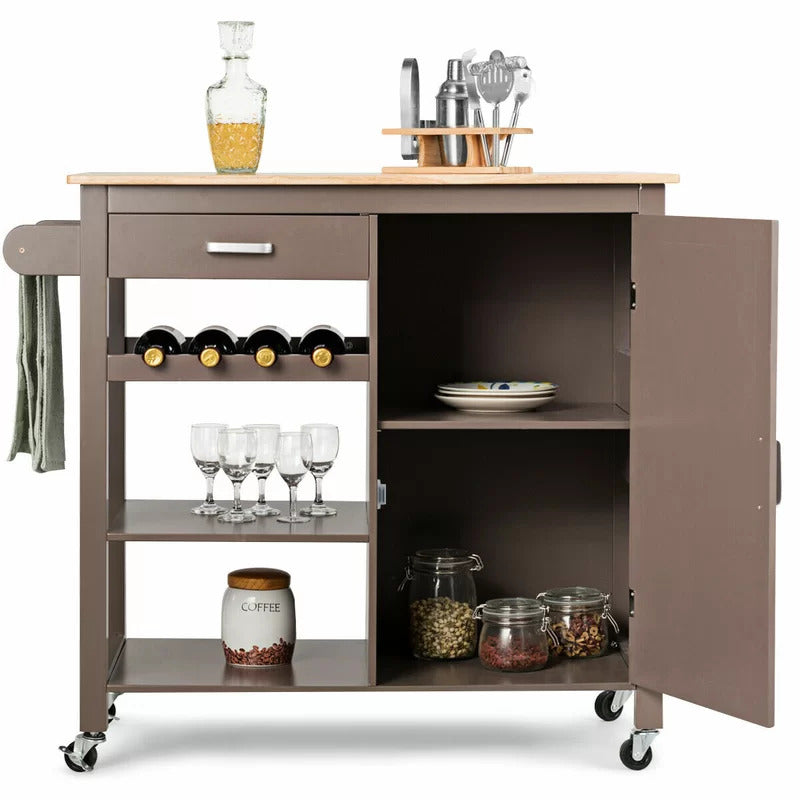Kitchen Trolley: 40'' Kitchen Cart
