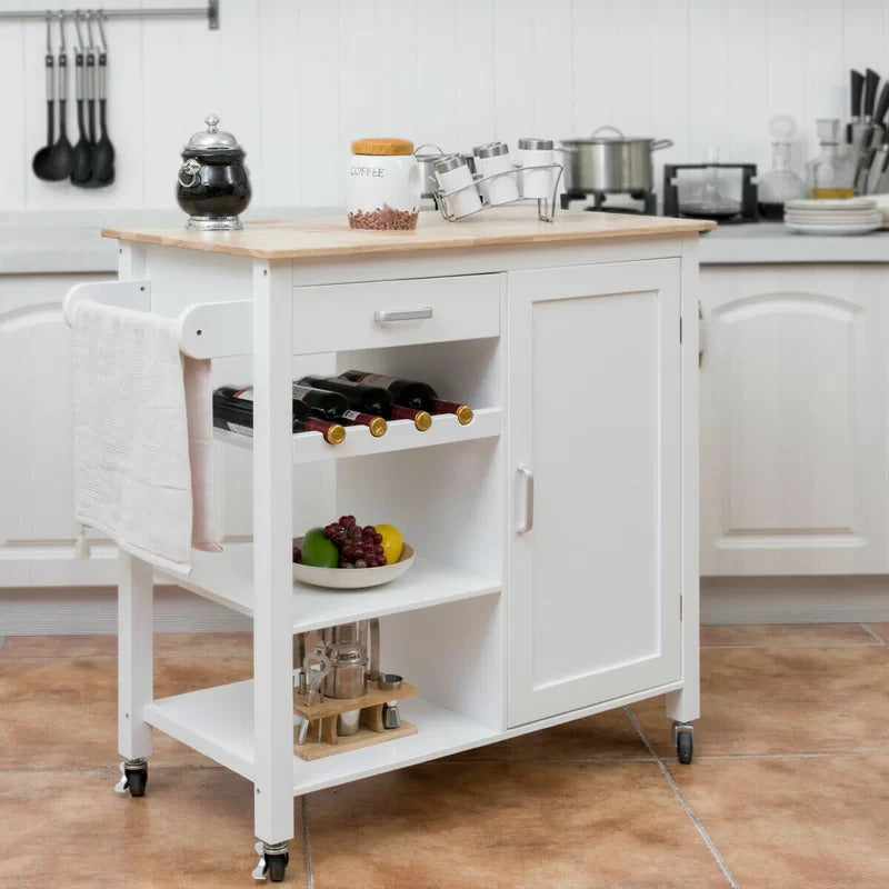 Kitchen Trolley: 40'' Kitchen Cart