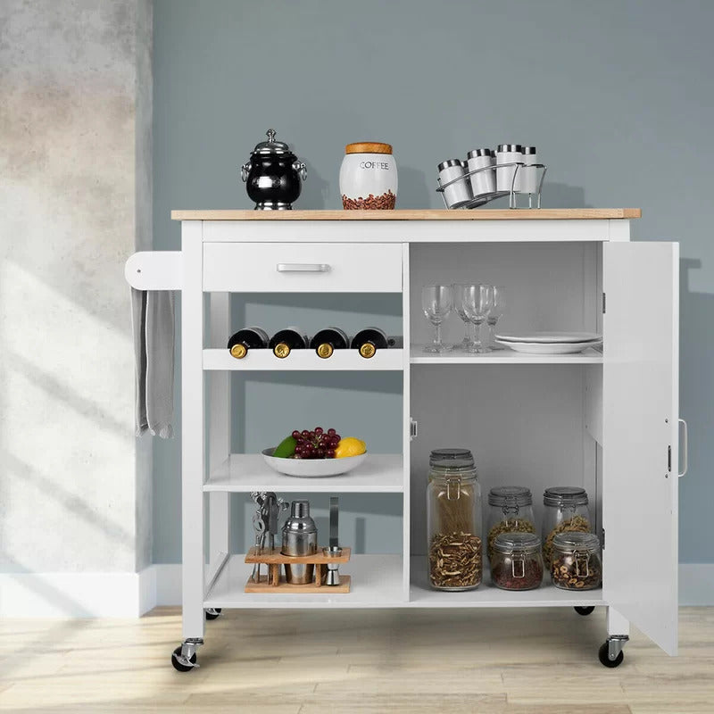 Kitchen Trolley: 40'' Kitchen Cart