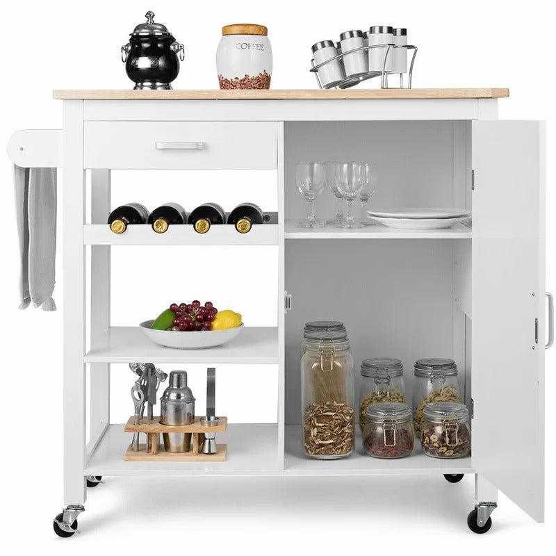 Kitchen Trolley: 40'' Kitchen Cart