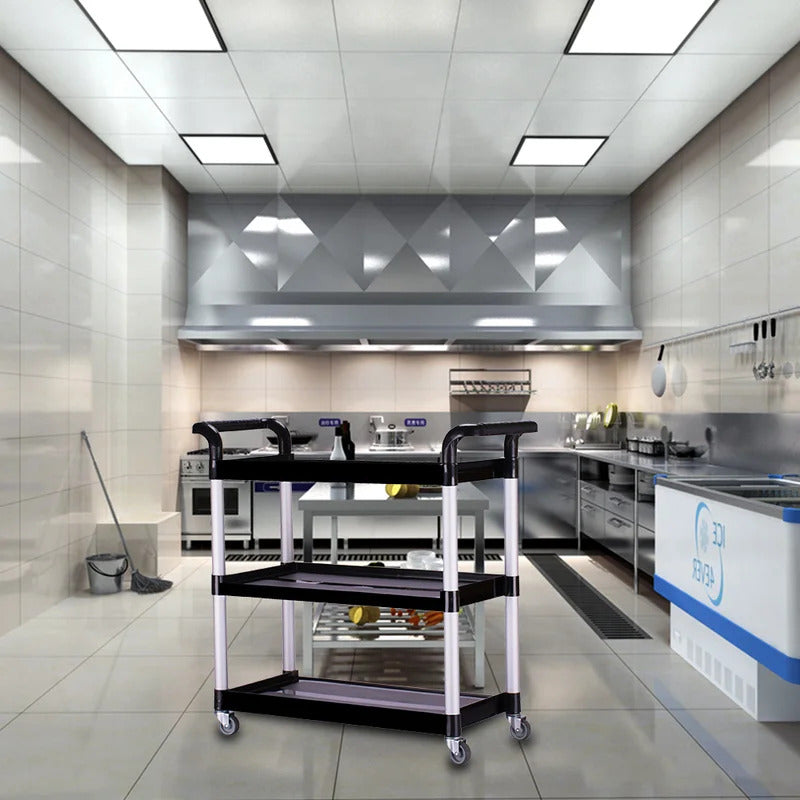 Kitchen Trolley: Rolling Steel Kitchen Trolley