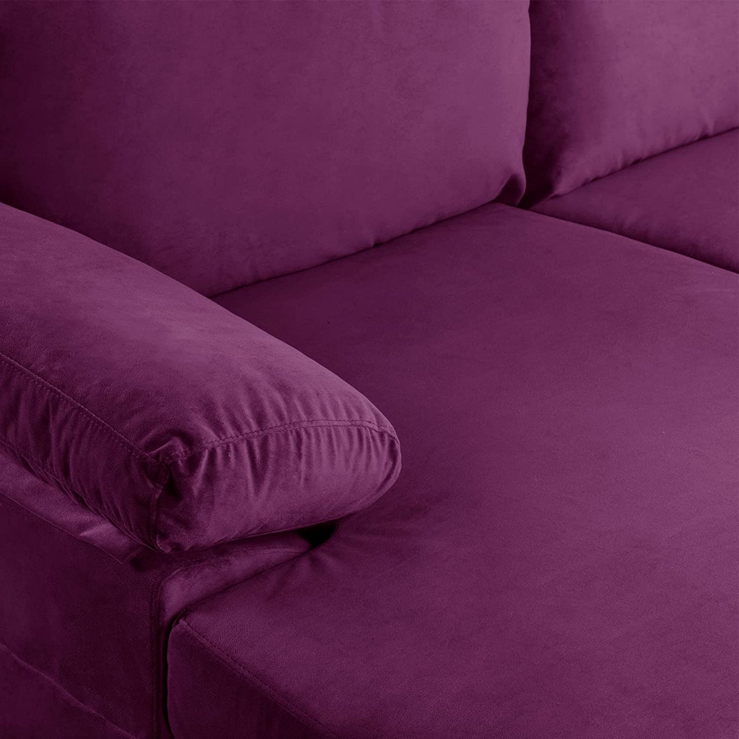 3 Seater Sofa : L-Shape Couch with Extra Wide
