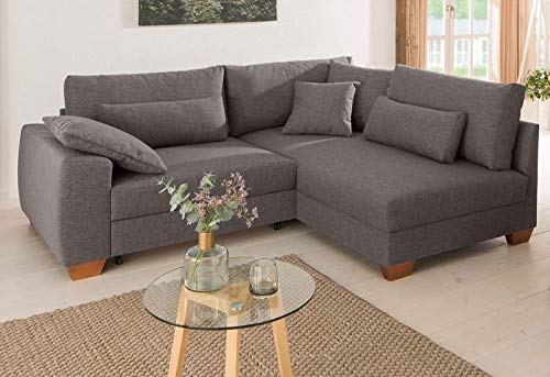 L Shape Sofa Set:- Florence Lounger Fabric Sofa Set