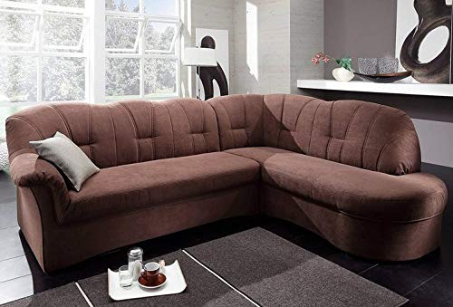 L Shape Sofa Set:- Grecia Suede Fabric Sofa Set