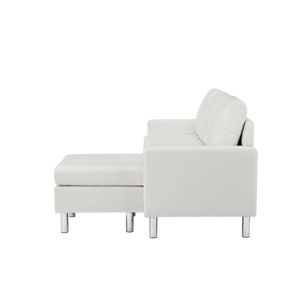 L Shape Sofa Set: Modern Sectional Sofa (Grey)
