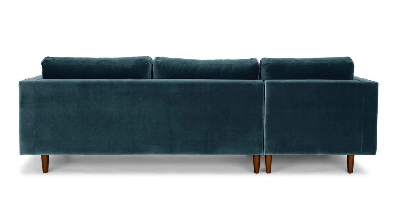 L Shape Sofa Set:- Munix Sectional Fabric Sofa Set