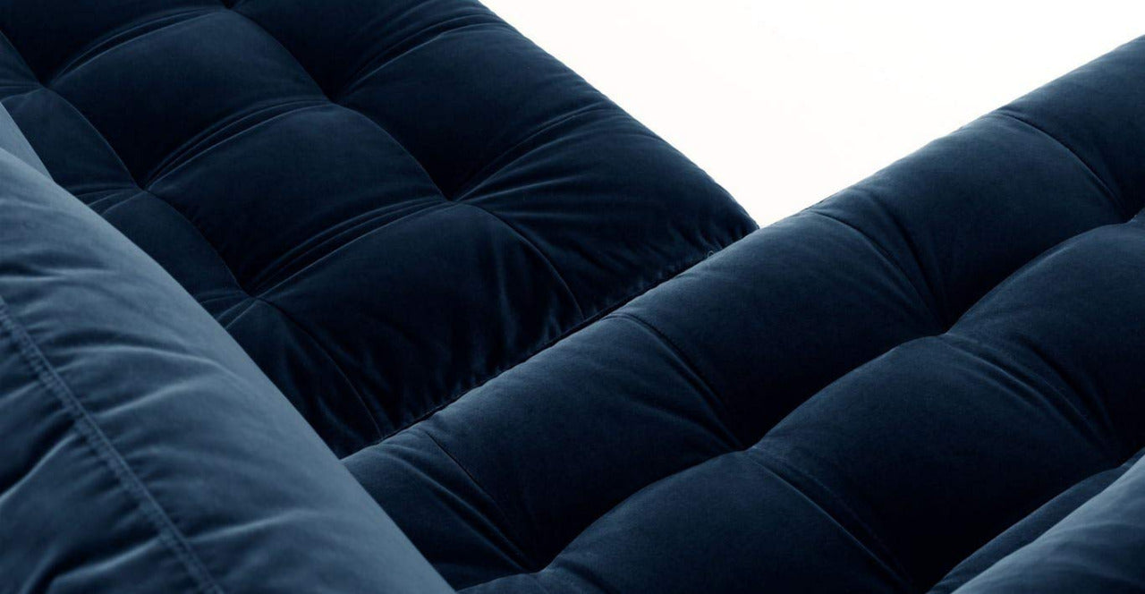 L Shape Sofa Set:- Munix Sectional Fabric Sofa Set