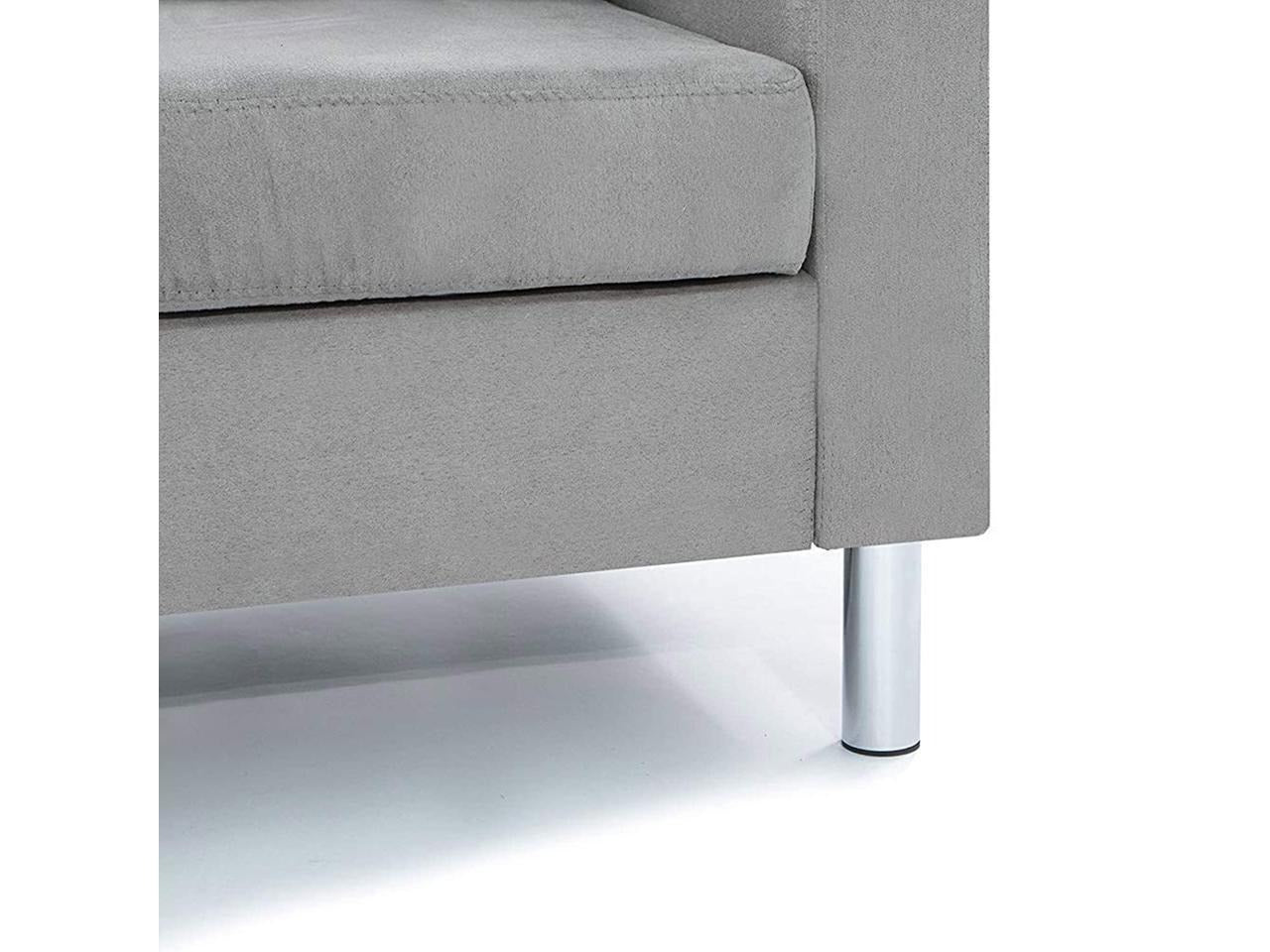 L Shape Sofa Set: OWL Modern Sectional Sofa