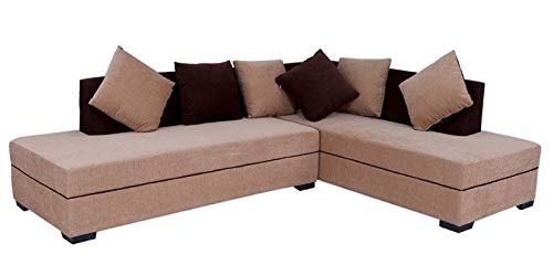 Lillyput Interio Sandals Light Grey Sectional Sofa Set