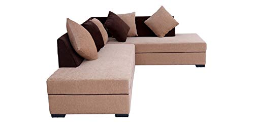 Lillyput Interio Sandals Light Grey Sectional Sofa Set