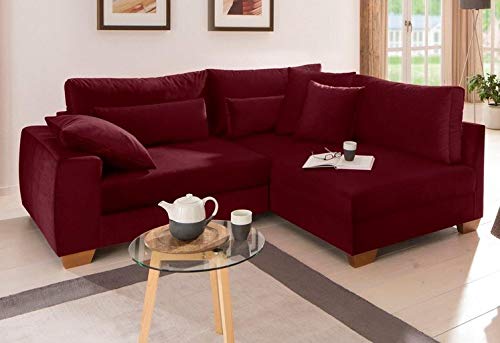 L Shape Sofa Set:- Florence Lounger Fabric Sofa Set
